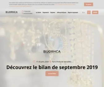 Bijorhca.com(Le salon des professionnels de la Bijouterie) Screenshot