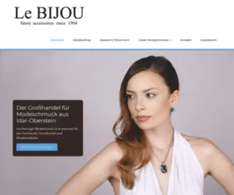 Bijou-Collection.de(Großhandel für Modeschmuck und Accessoires aus Idar) Screenshot