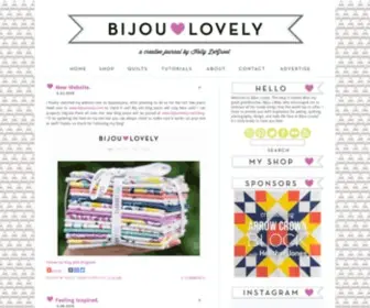Bijoulovelydesigns.com(Bijou Lovely) Screenshot