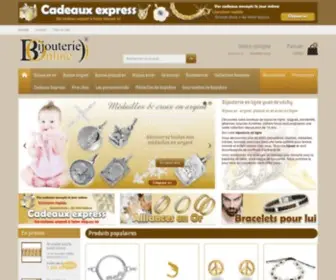 Bijouterieonline.com(Bijouterie en ligne) Screenshot