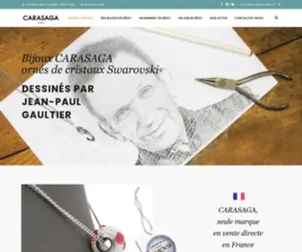 Bijoux-Carasaga.com(VDI Bijoux et accessoires) Screenshot