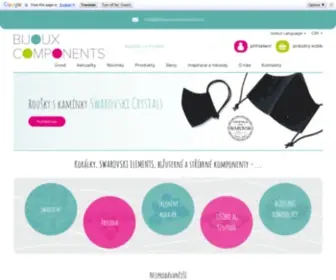 Bijoux-Components.cz(Korálky) Screenshot