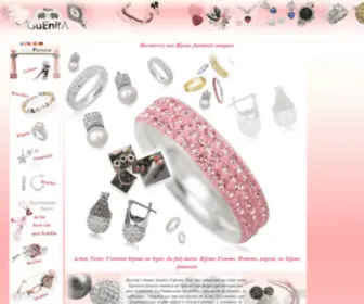 Bijoux-Guenita.com(L'élégance des Bijoux fantaisie) Screenshot