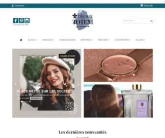 Bijoux-Totem.fr(Bijoux Totem) Screenshot