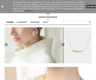 Bijouxmedecinedouce.com(Bijoux Medecine Douce) Screenshot