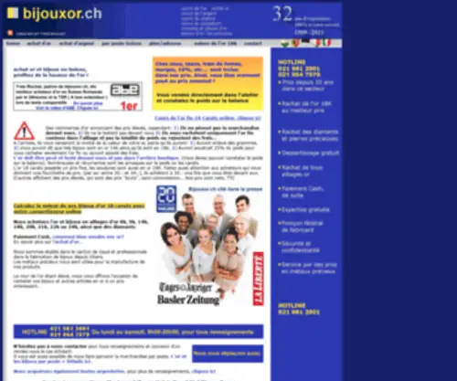 Bijouxor.ch(Bijouxor ®) Screenshot