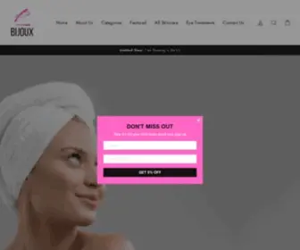 Bijouxskincare.com(Bijoux Skincare) Screenshot