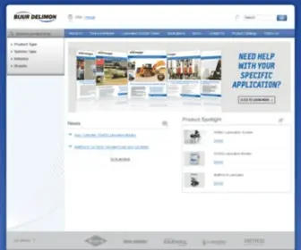 Bijurdelimon.com(Bijur Delimon Automatic Lubrication Systems) Screenshot