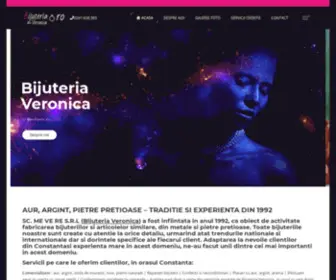 Bijuteria-Veronica.ro(Un simplu sit WordPress) Screenshot