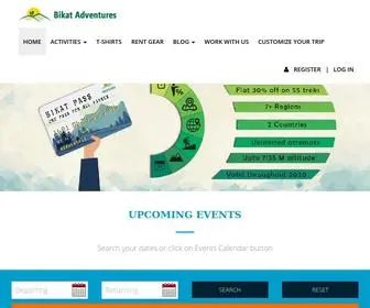 Bikatadventures.com(Bikat Adventures) Screenshot