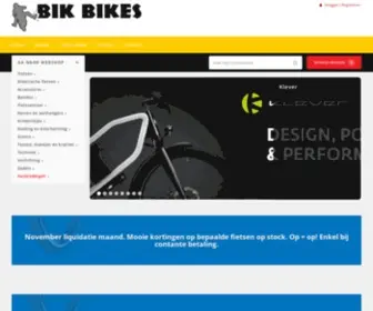 Bikbikes.be(Bik Bikes) Screenshot