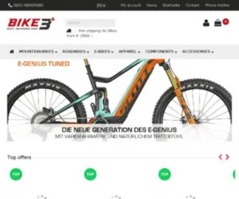 Bike-3.de(Der Scott Fahrrad Spezialist) Screenshot