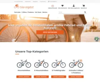 Bike-Angebot.de(Fahrräder und E) Screenshot