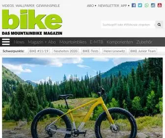 Bike-Magazin.de(Bike: alles um das thema mountainbike) Screenshot