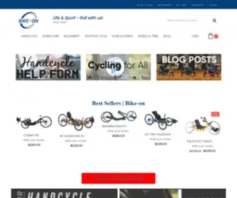 Bike-ON.com(Shop Recumbent Trikes) Screenshot