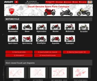 Bike-Parts-Ducati.com(# DUCATI) Screenshot