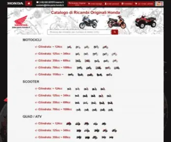 Bike-Parts-Honda.it(# HONDA MOTO) Screenshot