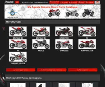 Bike-Parts-MV.com(# MV AGUSTA) Screenshot