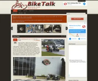 Bike-Talk.com(Bike Talk motorcycle forum) Screenshot