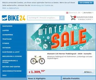 Bike24.at(Online Shop) Screenshot