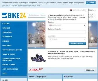 Bike24.com(Online Shop) Screenshot