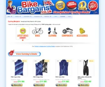 Bikebargains.co.uk(Cycling Deals hand picked by Claire Stephens) Screenshot