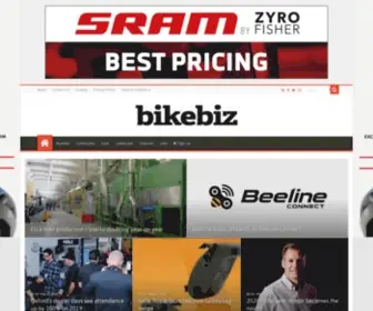 Bikebiz.com(Cycling trade and industry news and analysis) Screenshot