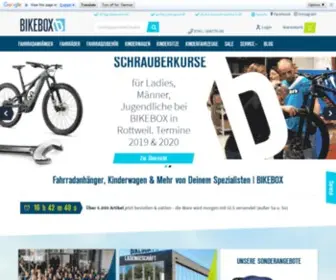 Bikebox-Shop.de(Fahrradanhänger) Screenshot