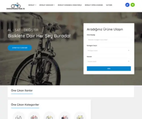 Bikeexchange.com.tr(İkinci El Bisiklet İlanları) Screenshot