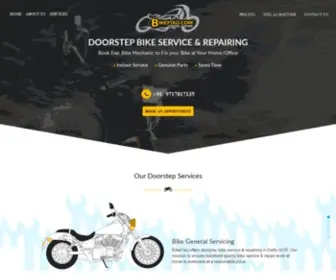 Bikefixo.com(Bike Service & Repair at Home in Gurgaon) Screenshot