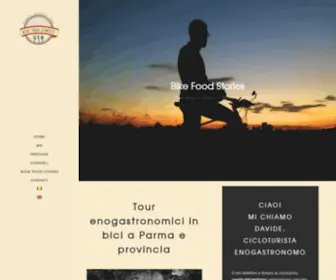 Bikefoodstories.it(Tour in bici a Parma) Screenshot