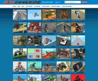 Bikegames.biz(Awesome Online Bike Games) Screenshot
