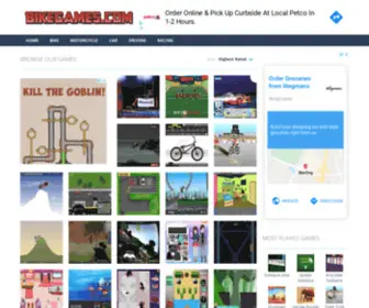 Bikegames.com(Play fun free bike games) Screenshot