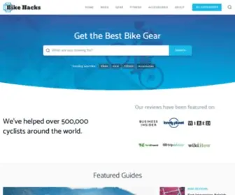 Bikehacks.com(Your Home For Everything Biking) Screenshot
