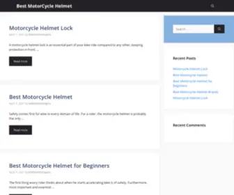 Bikehelmetguide.com(Best MotorCycle Helmet) Screenshot