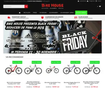 Bikehouse.ro(Biciclete, Echipamente, Piese, Service) Screenshot