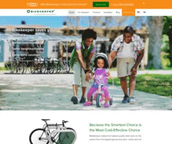 Bikekeeper.com(Bicycle Parking Station) Screenshot