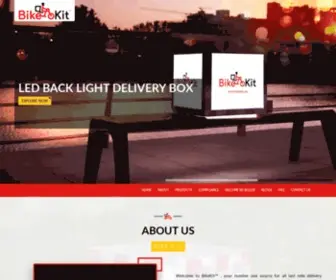 Bikekit.co(Bike Delivery Box Manufacturing Company) Screenshot