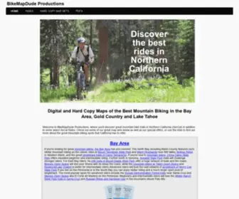 Bikemapdude.com(California Mountain Biking Maps) Screenshot