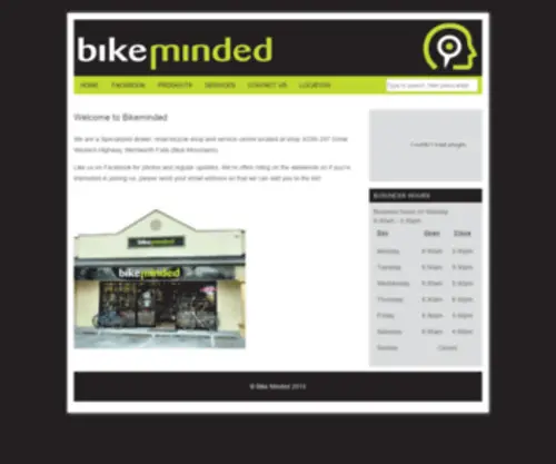 Bikeminded.com.au(Bike Minded) Screenshot