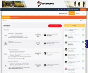 Bikemontt.cl(Ciclismo al sur del mundo) Screenshot