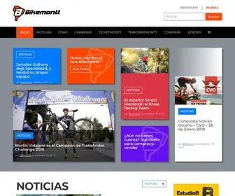 Bikemontt.com(Ciclismo al sur del mundo) Screenshot