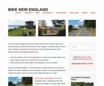 Bikenewengland.com(Bike New England) Screenshot