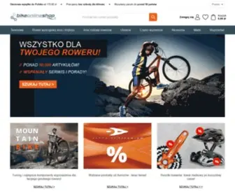 Bikeonlineshop.pl(Bikeonlineshop Polska) Screenshot