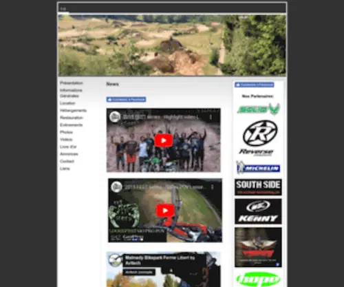 Bikepark-Fermelibert.com(Bike Park Ferme Libert Malmedy) Screenshot