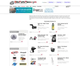 Bikepartsplace.com(Bike Parts and Accessories) Screenshot