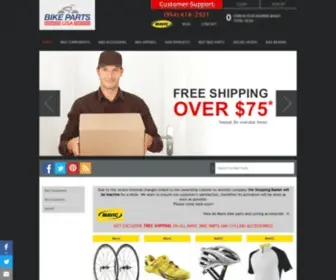 Bikepartsusa.com(Your Online Bicycle Parts Superstore) Screenshot