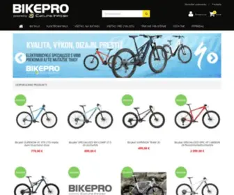 Bikepro.sk(E-shop BIKEPRO) Screenshot