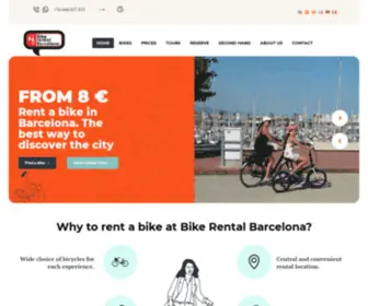 Bikerentalbarcelona.com(Rent a Bike or join a Bicycle Tour) Screenshot