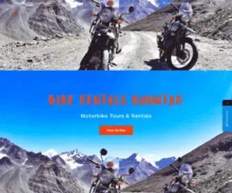 Bikerentalsbhuntar.com(Bike Rentals Bhuntar BRB) Screenshot